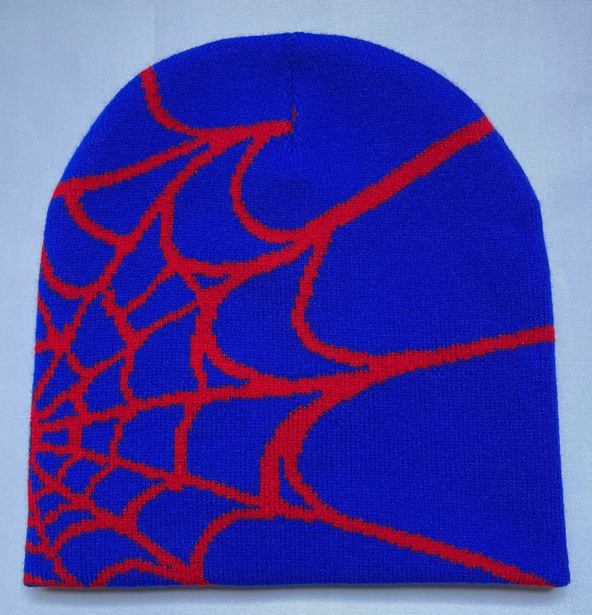 Knitted Spider Web Beanie for Fall/Winter Outdoor Use