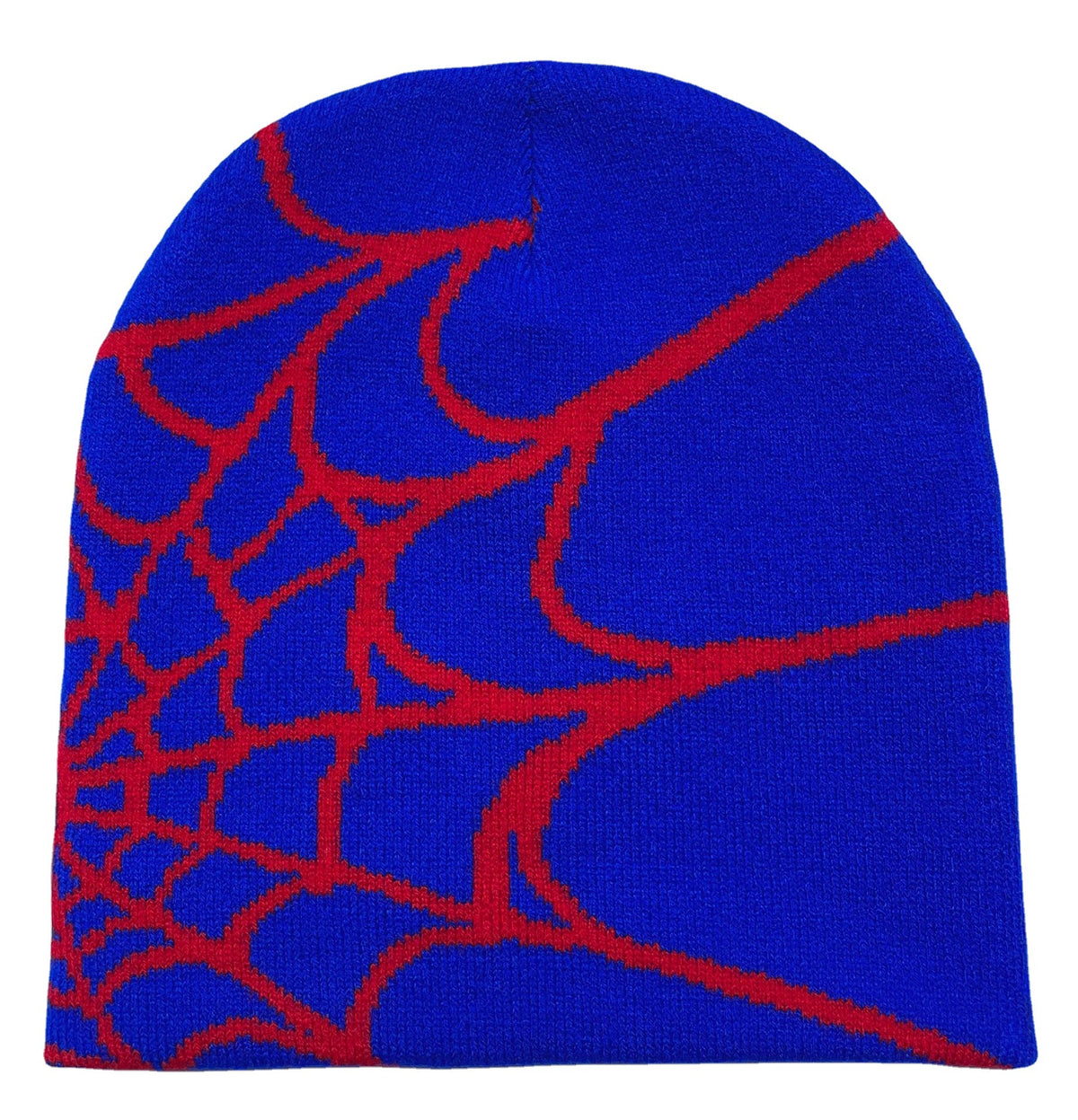 Knitted Spider Web Beanie for Fall/Winter Outdoor Use