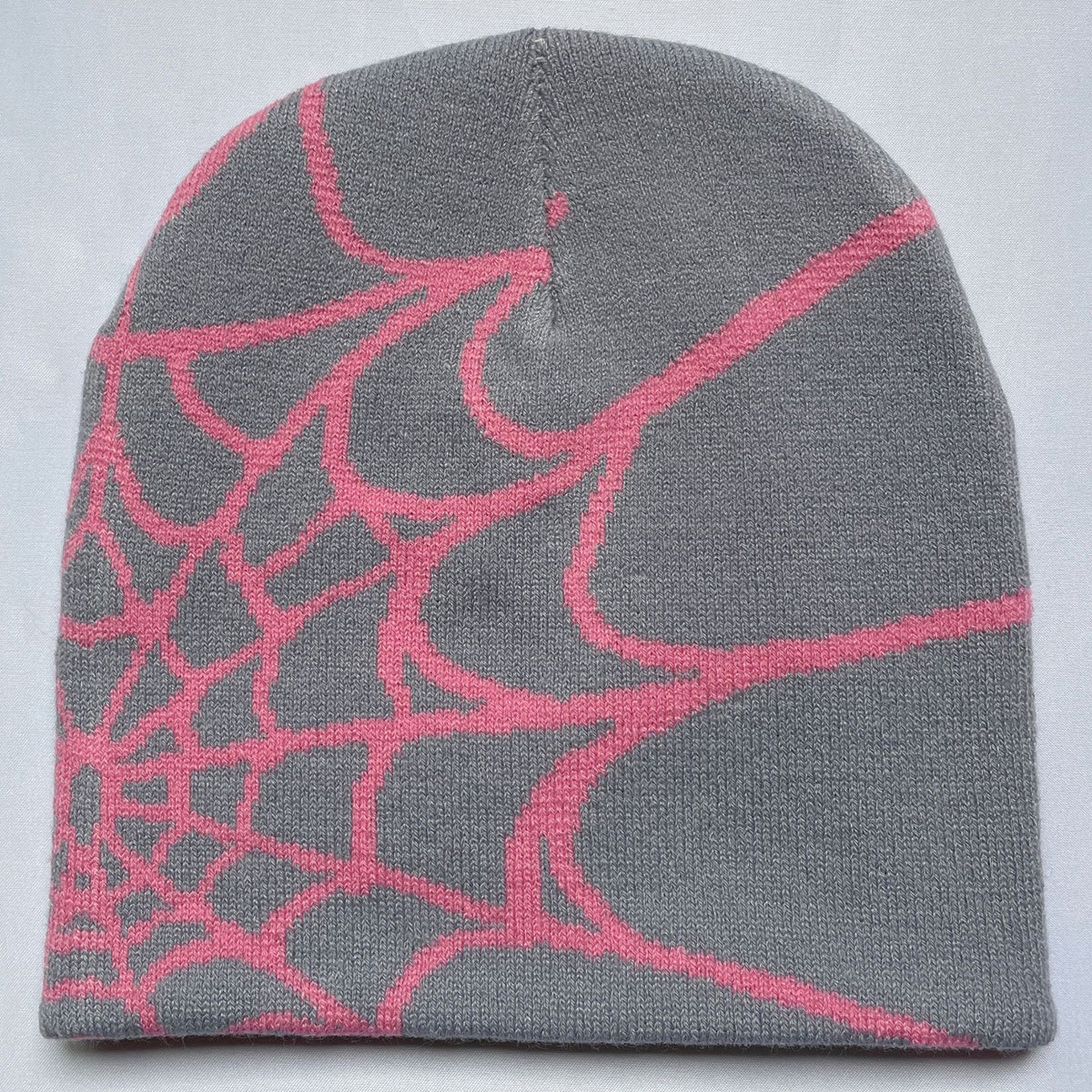 Knitted Spider Web Beanie for Fall/Winter Outdoor Use